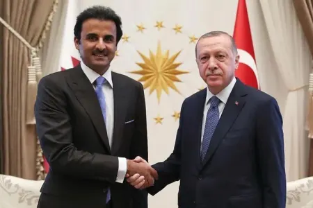 Ərdoğan Qətərin Əmirini qəbul etdi