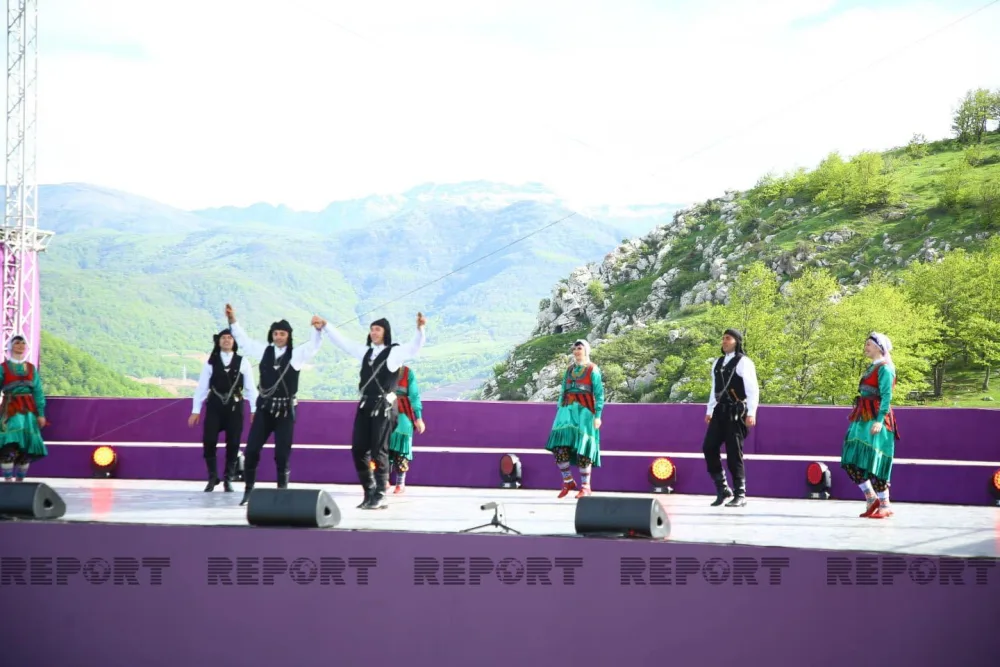Şuşada keçirilən “Xarıbülbül” Beynəlxalq Folklor Festivalı başa çatıb - FOTO