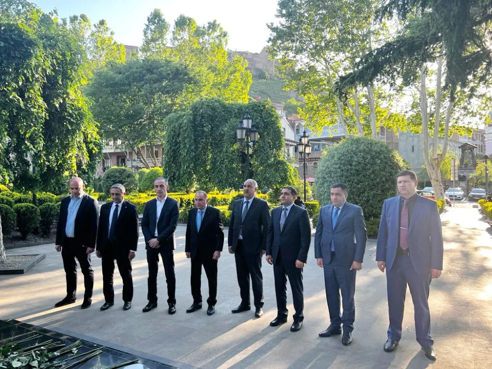 Azərbaycan və Gürcüstan gömrük xidməti nümayəndə heyətləri görüşüblər - -FOTO