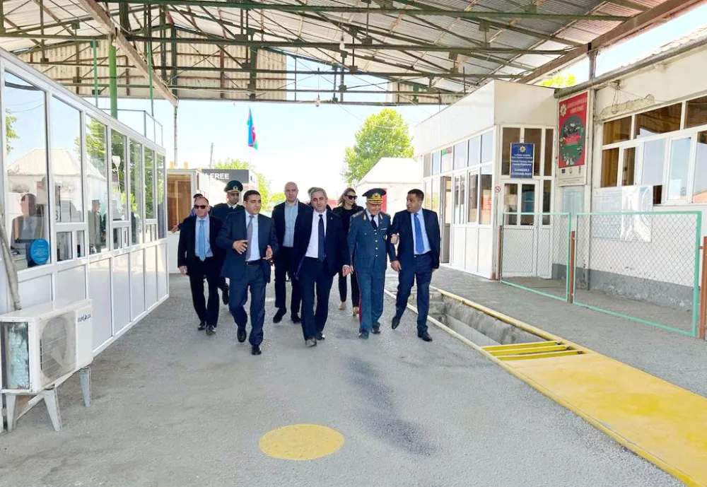 Azərbaycan və Gürcüstan gömrük xidməti nümayəndə heyətləri görüşüblər - -FOTO