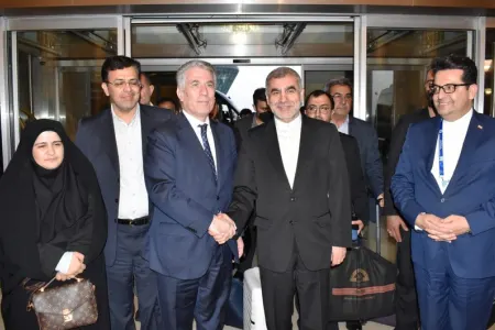 Əli Nikzad Azərbaycana səfərə gəldi
