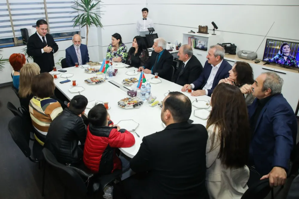 “Xəzər Media Mərkəzi”ndə Nəcibə Hüseynovanın 70 illiyi qeyd olundu – - FOTOLAR-VİDEO