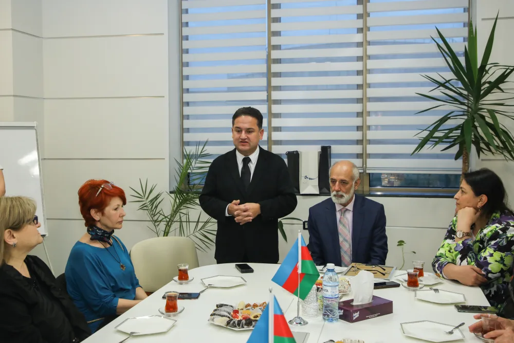 “Xəzər Media Mərkəzi”ndə Nəcibə Hüseynovanın 70 illiyi qeyd olundu – - FOTOLAR-VİDEO