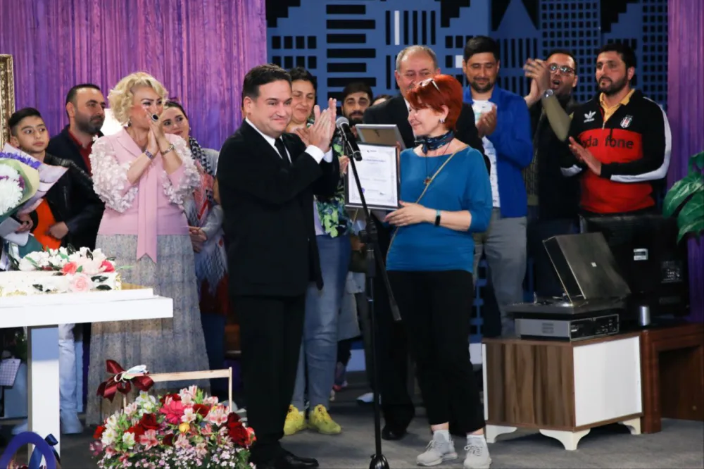 “Xəzər Media Mərkəzi”ndə Nəcibə Hüseynovanın 70 illiyi qeyd olundu – - FOTOLAR-VİDEO