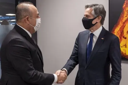Blinkenlə Çavuşoğlu görüşdü