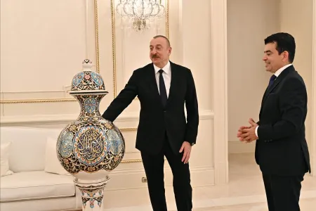 İlham Əliyev ICESCO-nun Baş direktorunu qəbul etdi - YENİLƏNİB