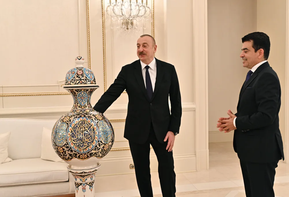 İlham Əliyev ICESCO-nun Baş direktorunu qəbul etdi - YENİLƏNİB