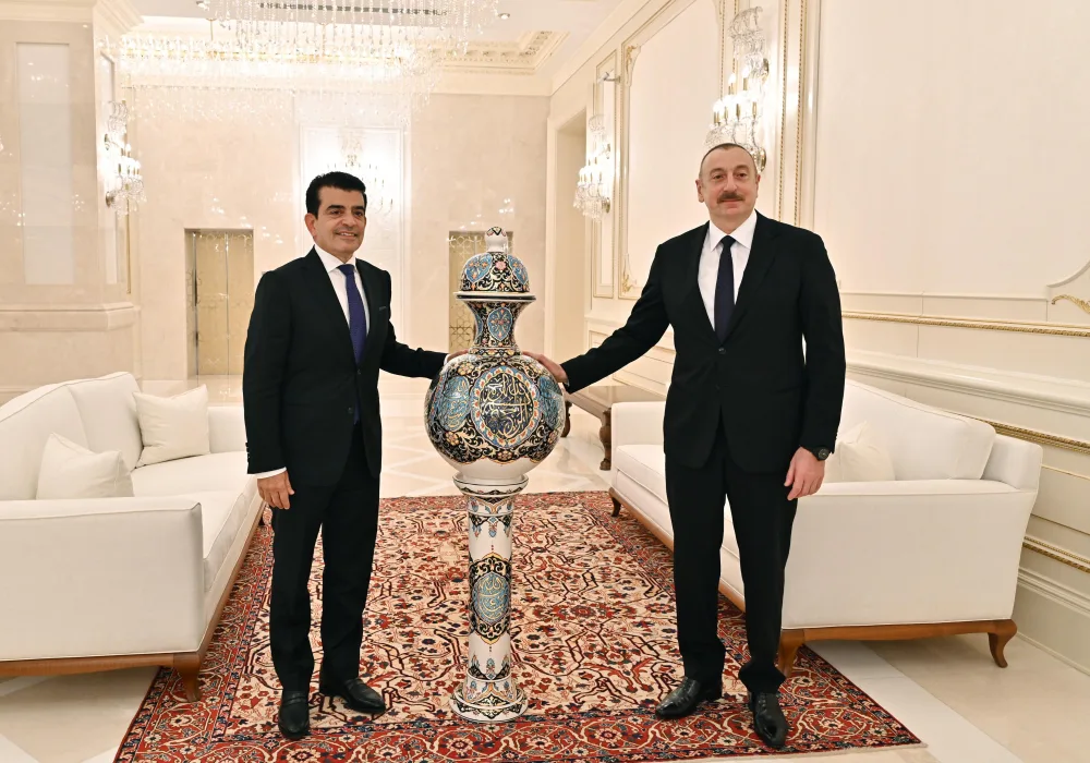 İlham Əliyev ICESCO-nun Baş direktorunu qəbul etdi - YENİLƏNİB