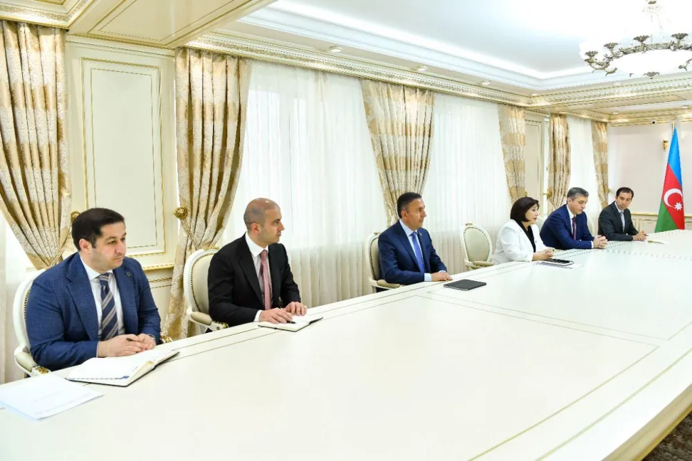 Sahibə Qafarova Türkiyə Hesablama Məhkəməsinin sədri ilə görüşdü