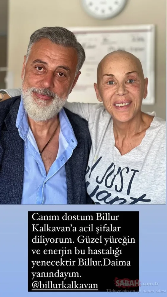 Türkiyəli aktrisa xərçəngə tutuldu - FOTO