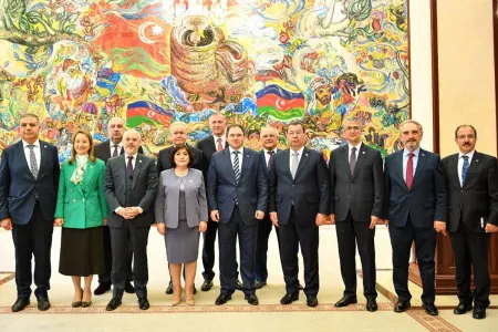 Sahibə Qafarova Türkiyə və Gürcüstan parlamentariləri ilə görüşdü