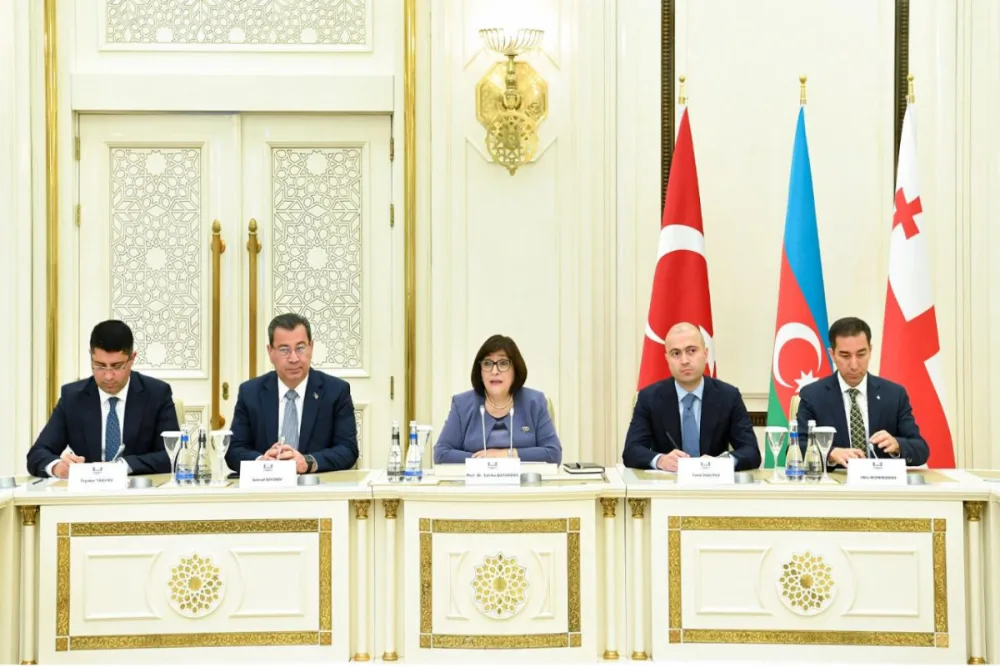Sahibə Qafarova Türkiyə və Gürcüstan parlamentariləri ilə görüşdü