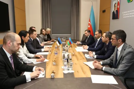 Rəşad Nəbiyev Yuri Ratasla görüşdü