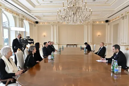 İlham Əliyev Estoniya Parlamentinin sədrini qəbul etdi - YENİLƏNİB