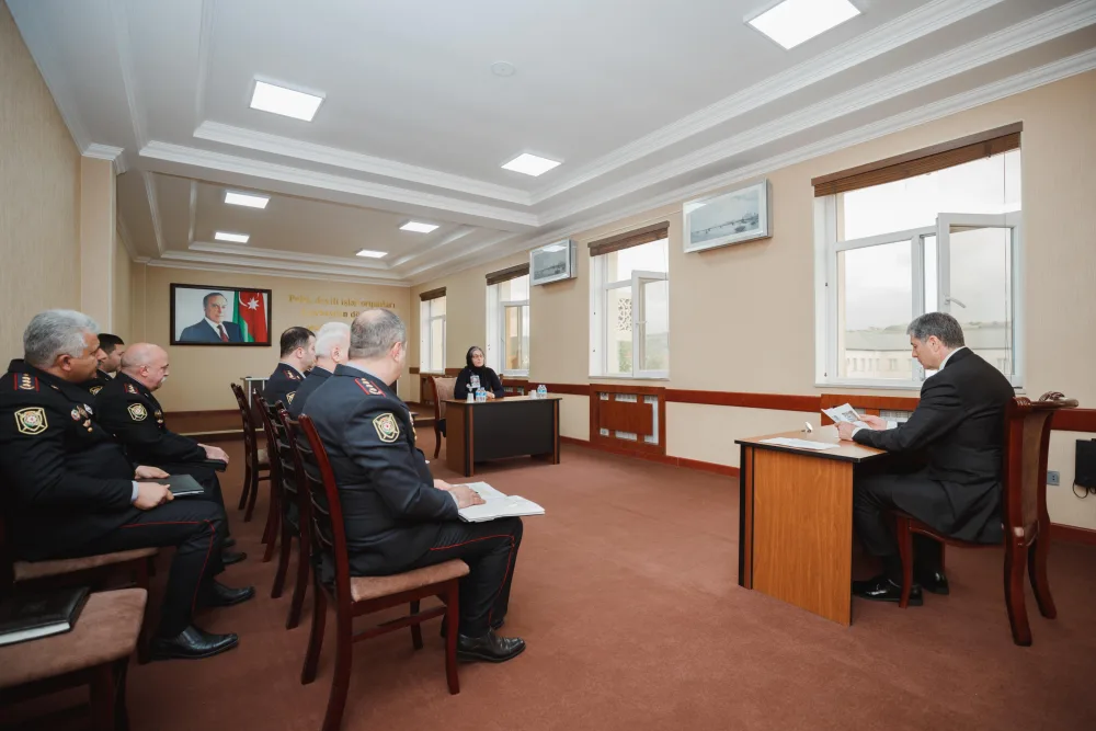 Vilayət Eyvazov vətəndaş qəbulu keçirdi