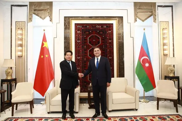 Azərbaycanın Çindəki Səfirliyinin yeni binasının açılışı oldu - -FOTO