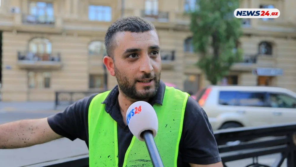 Müstəqillik gününü qeyd edən Bakıdan - VİDEOREPORTAJ