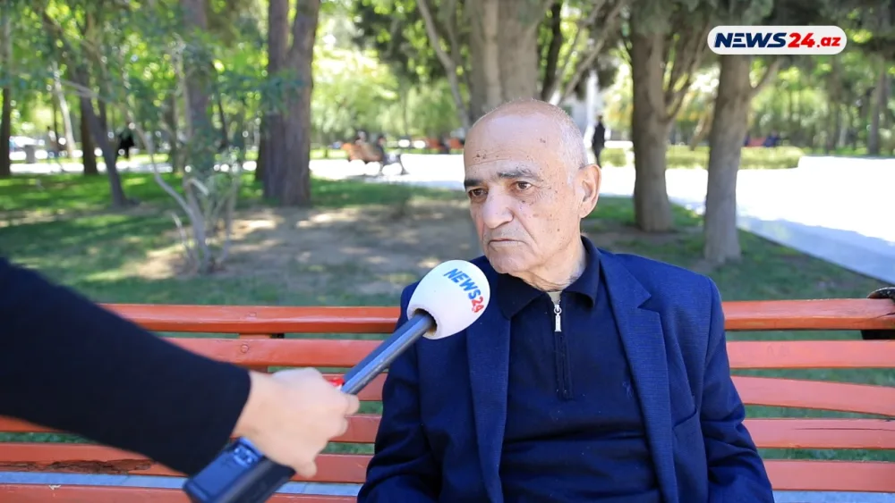 Müstəqillik gününü qeyd edən Bakıdan - VİDEOREPORTAJ