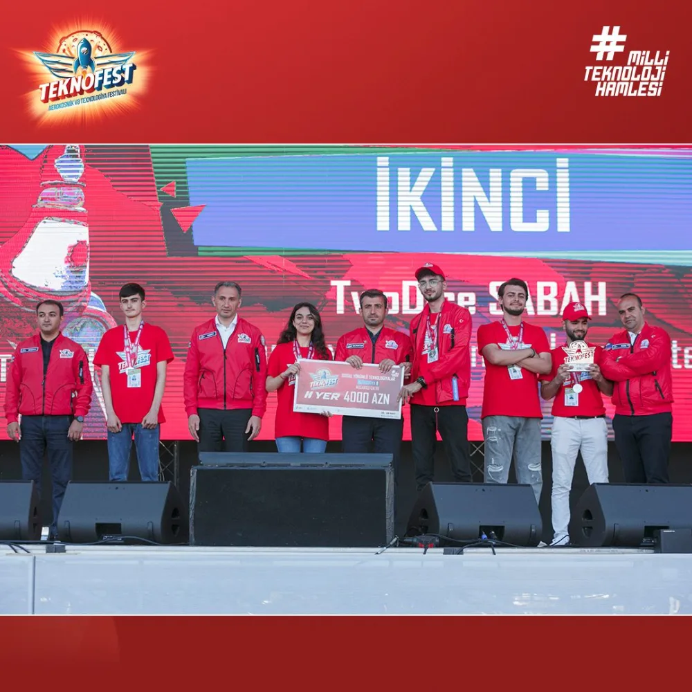 AzTU-nun komandaları “TEKNOFEST Azərbaycan”da mükafatlandırılıb