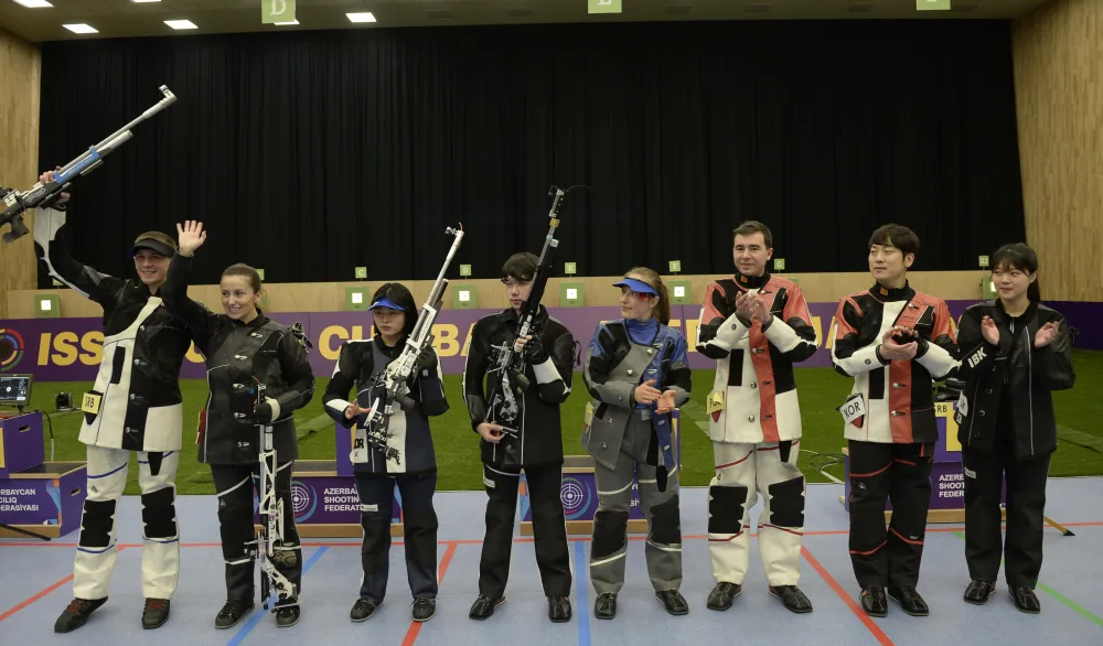 Stend atıcılığının səngər növü üzrə qızıl medalçılar müəyyən edildi - -FOTO