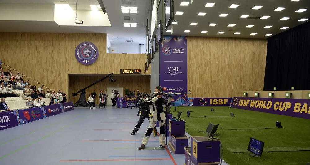 Stend atıcılığının səngər növü üzrə qızıl medalçılar müəyyən edildi - -FOTO