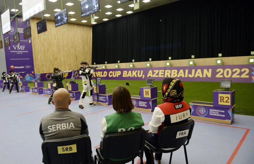 Stend atıcılığının səngər növü üzrə qızıl medalçılar müəyyən edildi - -FOTO