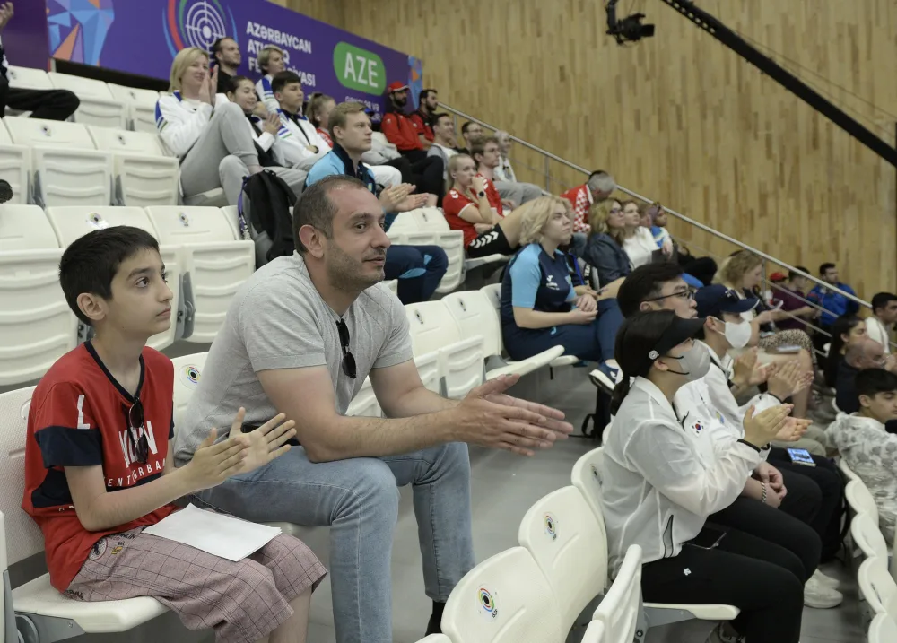 Stend atıcılığının səngər növü üzrə qızıl medalçılar müəyyən edildi - -FOTO