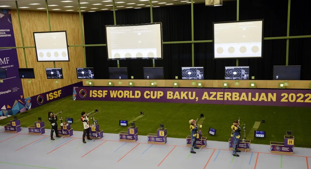 Stend atıcılığının səngər növü üzrə qızıl medalçılar müəyyən edildi - -FOTO