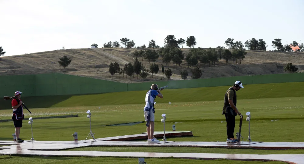 Stend atıcılığının səngər növü üzrə qızıl medalçılar müəyyən edildi - -FOTO
