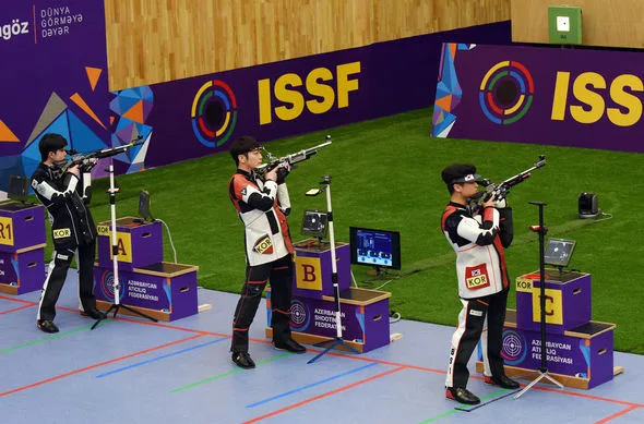 Atıcılıq üzrə Dünya Kuboku: Daha üç növdə qaliblər bəlli oldu - -FOTO