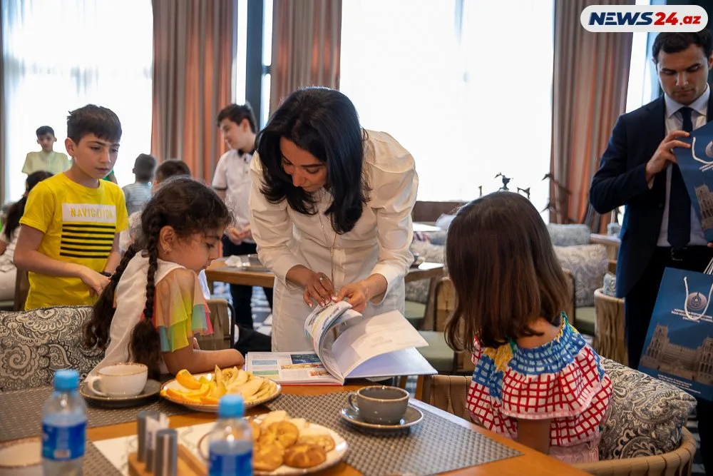 Ombudsman Uşaqlar Gününü şəhid övladları ilə keçirdi - FOTO / VİDEO
