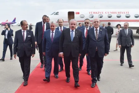 Mustafa Şentop Azərbaycana gəldi - FOTO