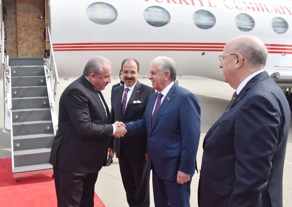 Mustafa Şentop Azərbaycana gəldi - FOTO