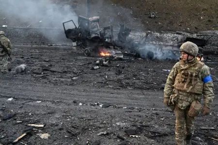 Ukrayna Prezidentinin ofisi: "Ötən 100 gündə 1 017 şəhər və qəsəbə işğaldan azad edilib"