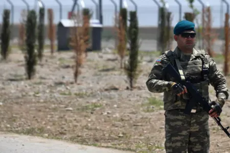 Rusiya, Azərbaycan, Ermənistan sərhəd və digər nəzarət üzrə mövqelərdə bir araya gəliblər