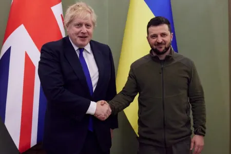 Zelenski və Boris Conson arasında telefon danışığı oldu