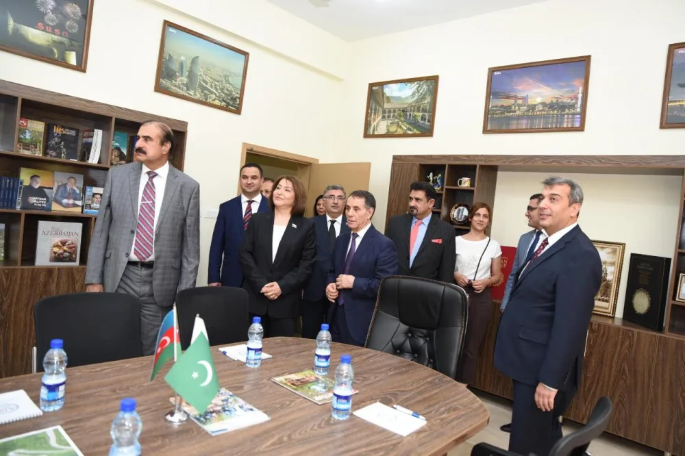 Pakistanda Azərbaycan Dili və Mədəniyyət Mərkəzi açıldı - -FOTO