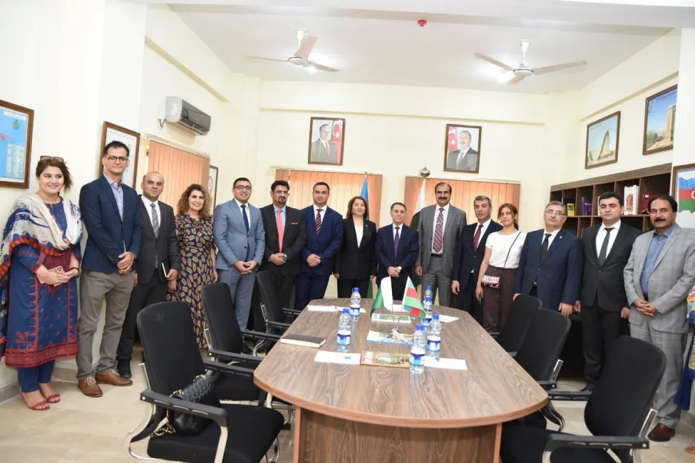 Pakistanda Azərbaycan Dili və Mədəniyyət Mərkəzi açıldı - -FOTO