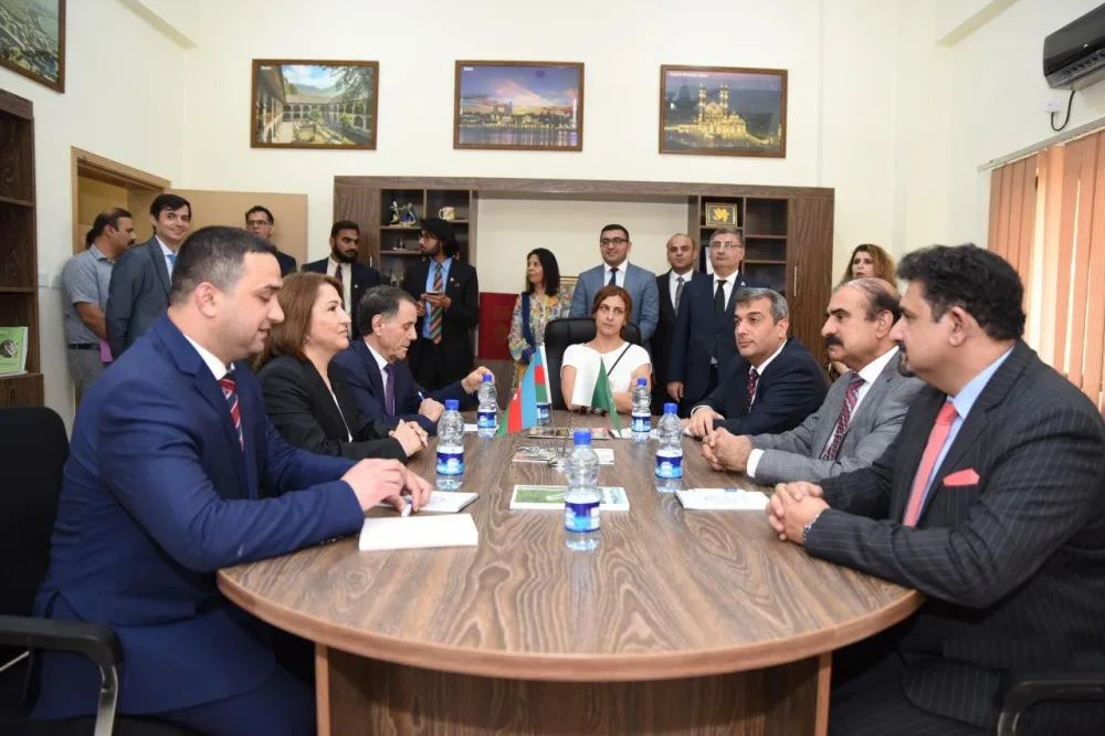 Pakistanda Azərbaycan Dili və Mədəniyyət Mərkəzi açıldı - -FOTO