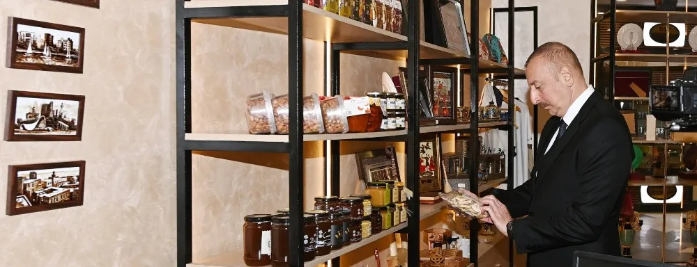 “ABAD”ın yeni etno-butiki Şərq Bazarında - -FOTO