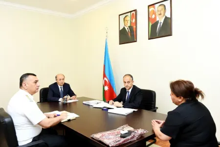Ədliyyə naziri Lənkəranda vətəndaşları qəbul etdi