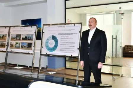 Prezident Bakıda açılışda iştirak etdi - FOTOLAR