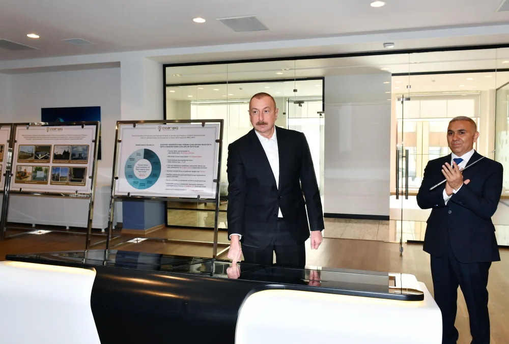 Prezident Bakıda açılışda iştirak etdi - FOTOLAR