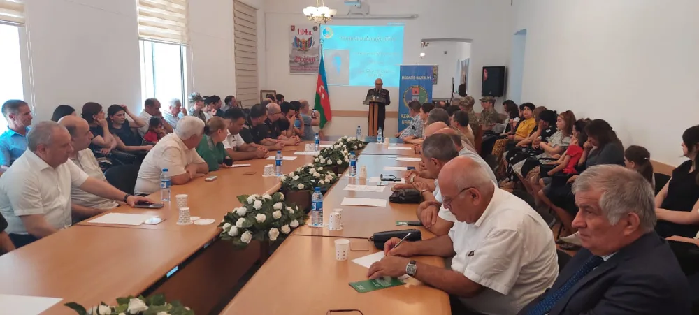 Milli Qəhrəman Şikar Şikarovun anım günü ilə bağlı tədbir keçirildi