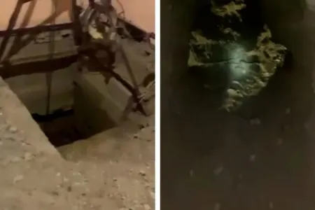 Özbəkistan ilə Qırğızıstan arasındakı sərhəddə iki dövləti birləşdirən tunel aşkarlanıb - VİDEO