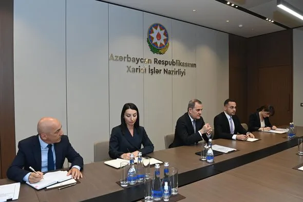Ceyhun Bayramov Paraqvay Parlamentinin nümayəndələri ilə görüşüb - FOTO