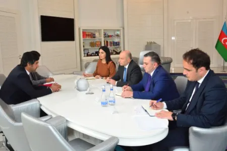 Anar Kərimov Qətərin ölkəmizdəki səfiri ilə görüşdü