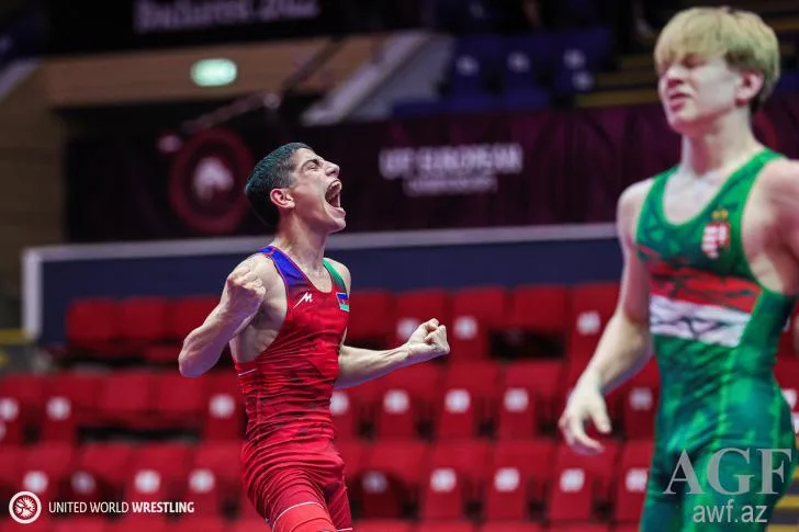 Azərbaycan güləşçisi erməni rəqibinə qalib gələrək Avropa çempionu olub