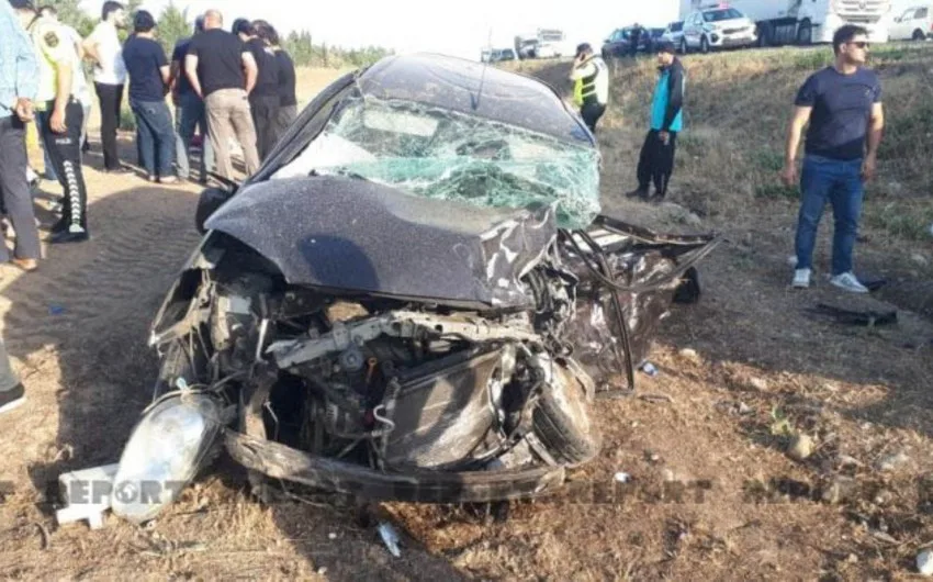 Siyəzəndə ağır avtomobil qəzası olub, ölən və yaralananlar var