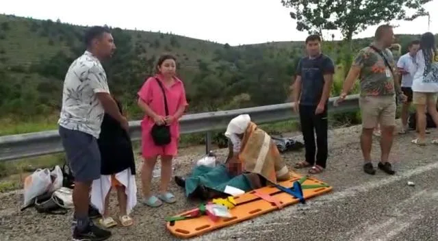 Türkiyədə turistləri daşıyan avtobus aşıb, 1 nəfər ölüb, 22 nəfər yaralanıb